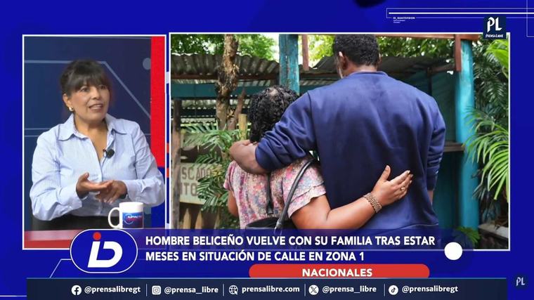 “Lo invisible que puede ser un migrante en un país extraño”: beliceño vuelve con su familia tras meses en situación de calle