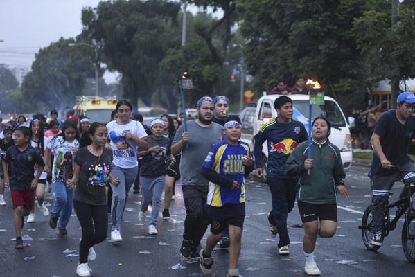 Tu Comunidad Mineduc solicita precaución por el traslado de antorchas