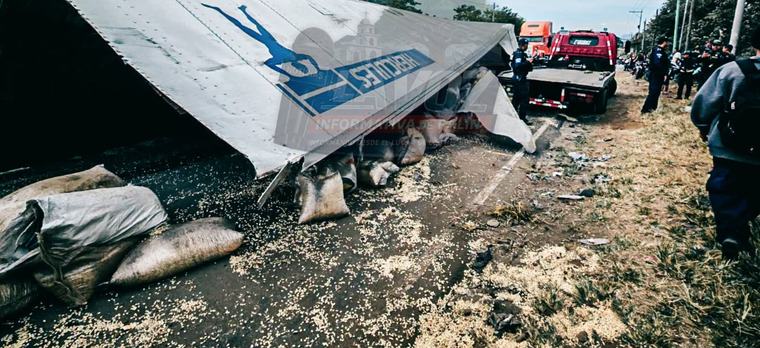 Mortal accidente en la ruta antigua de Palín-Escuintla