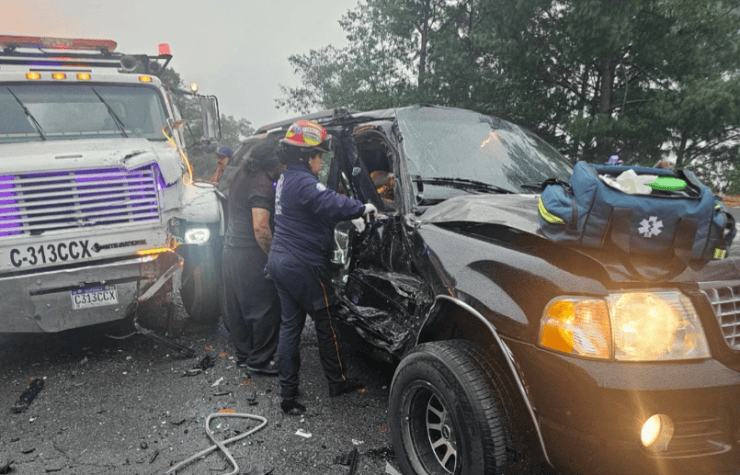 Accidente de tránsito deja una persona herida en Nahualá