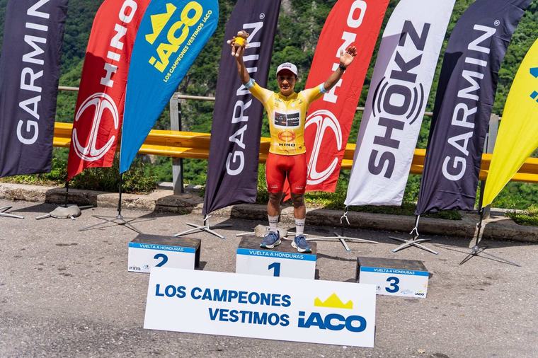 Mardoqueo Vásquez: “Estamos contentos con este resultado” tras ganar la segunda etapa de la Vuelta a Honduras