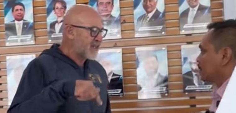 Video. Presidente del COG envuelto en polémica tras gritos contra diputado José Chic