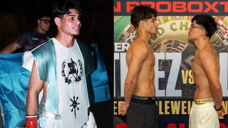 Amador Méndez, el invicto de raíces guatemaltecas que peleará en la cartelera de Lester Martínez