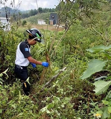 Guatemala Buscaban leña entre la maleza cuando hayan a mujer sin vida