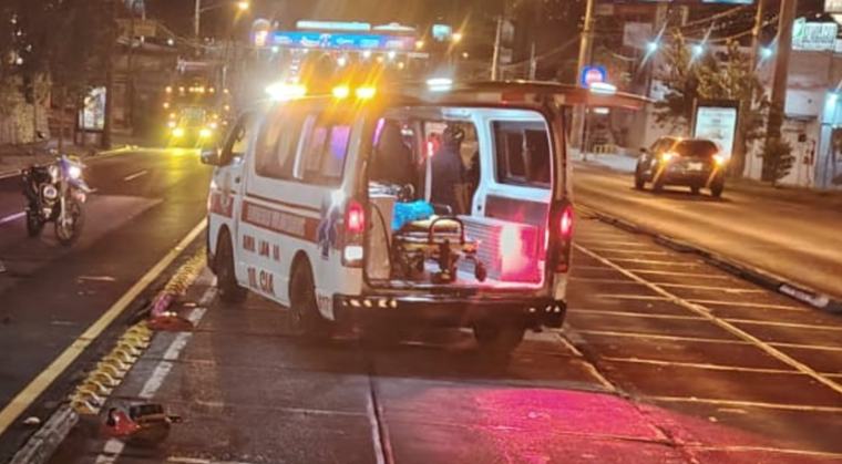 Motorista muere tras colisión con ciclista en la Aguilar Batres